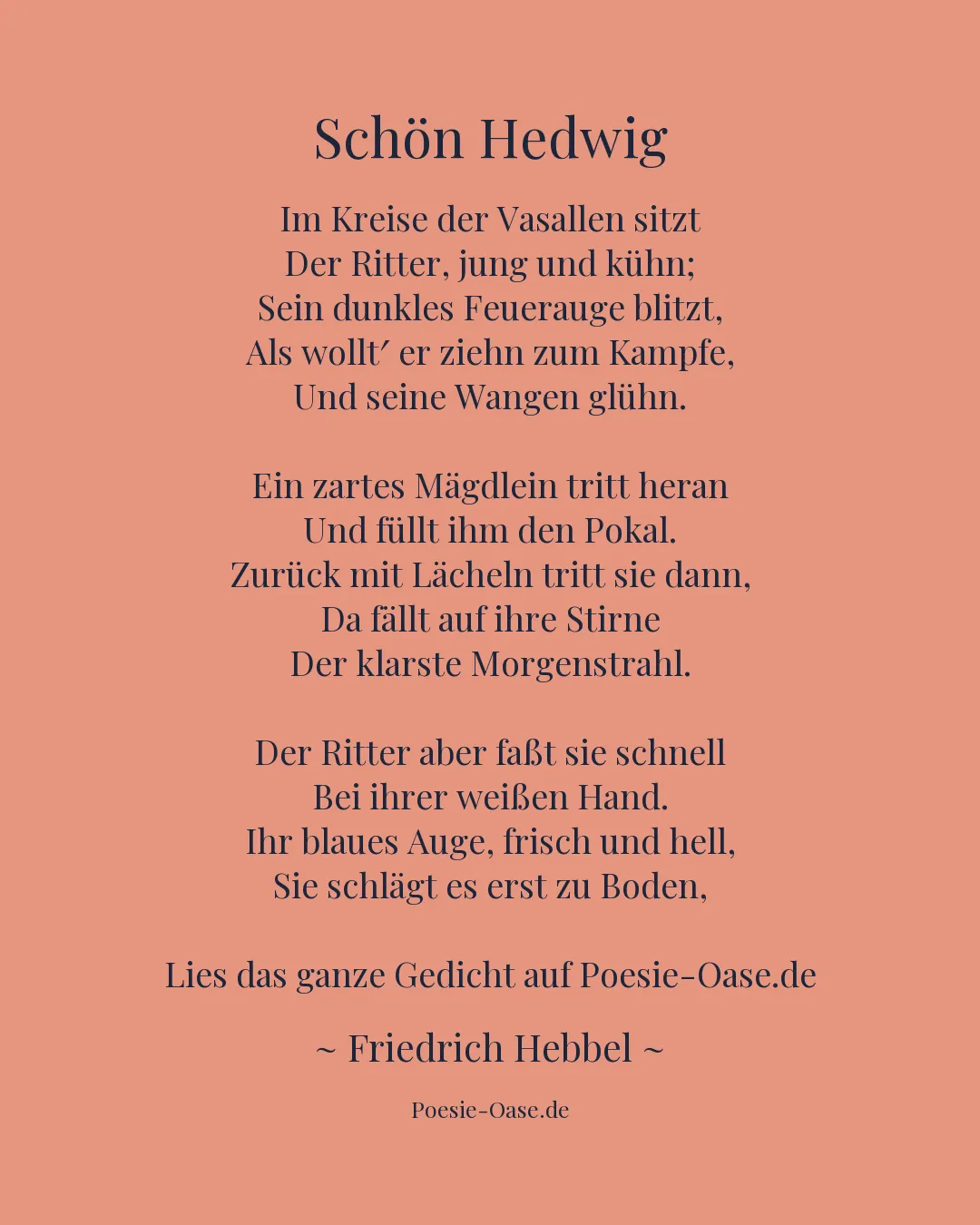 Illustration zu Schön Hedwig