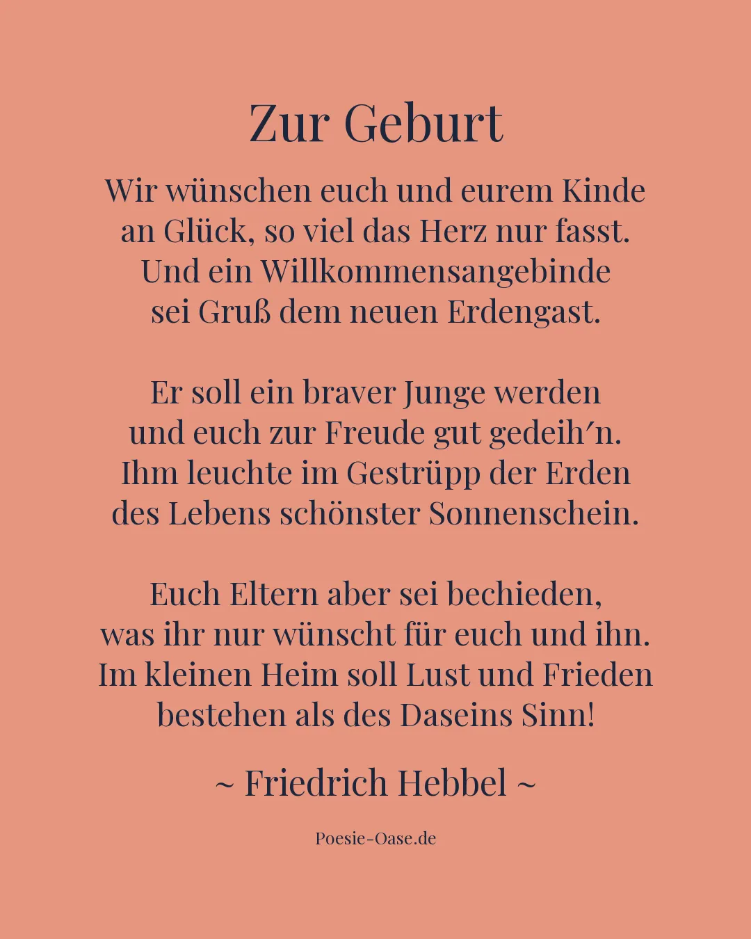 Illustration zu Zur Geburt