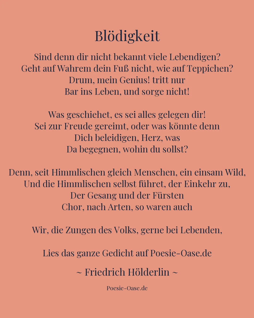 Illustration zu Blödigkeit