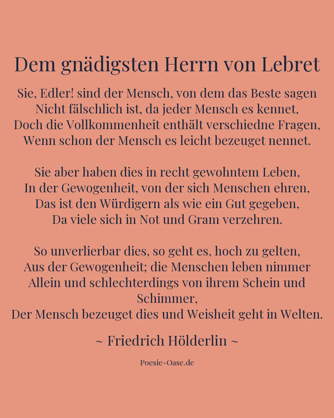 Illustration zu Dem gnädigsten Herrn von Lebret