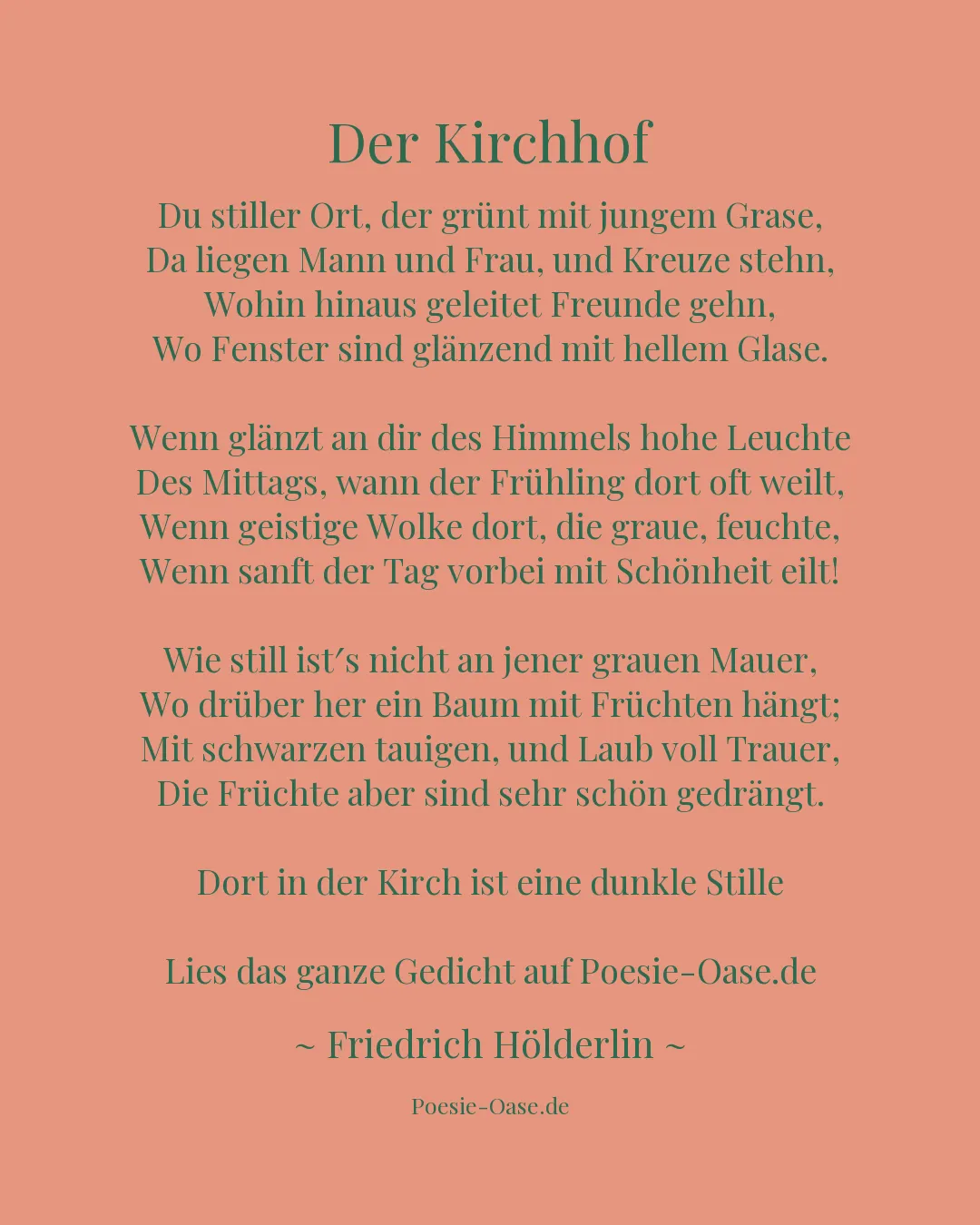 Illustration zu Der Kirchhof