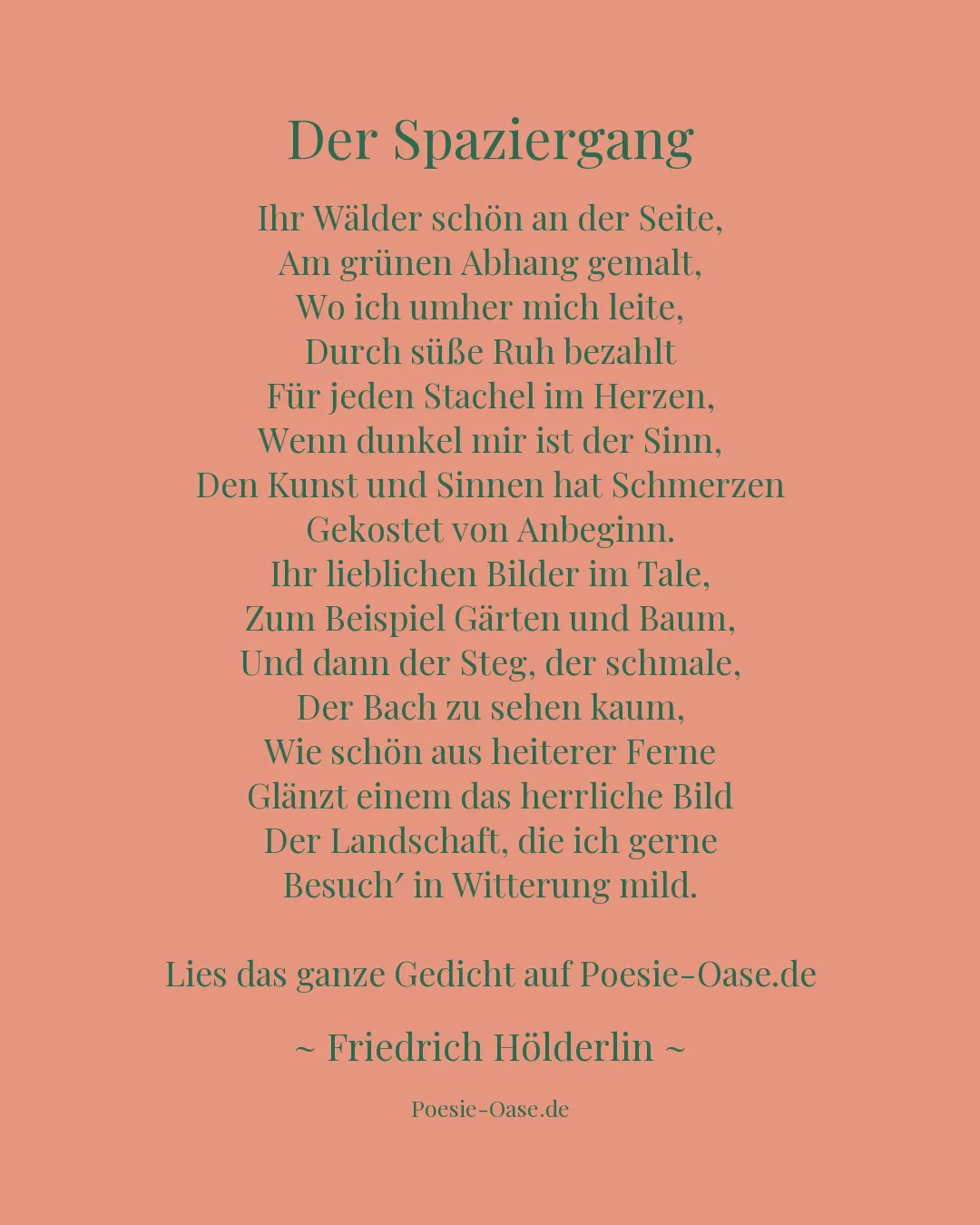 Illustration zu Der Spaziergang