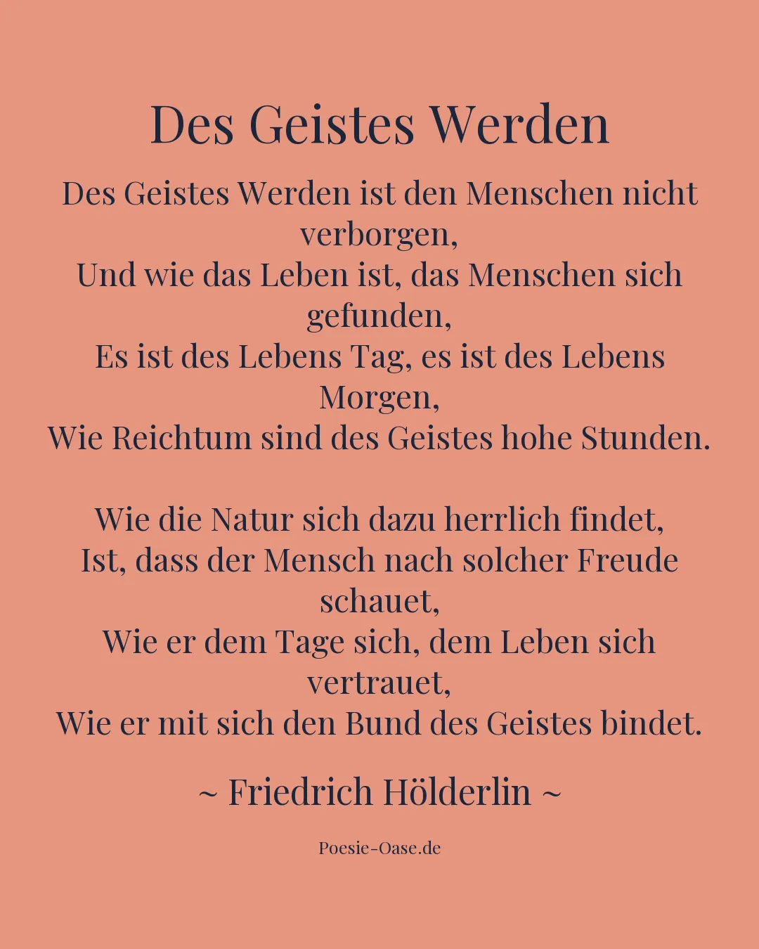 Illustration zu Des Geistes Werden