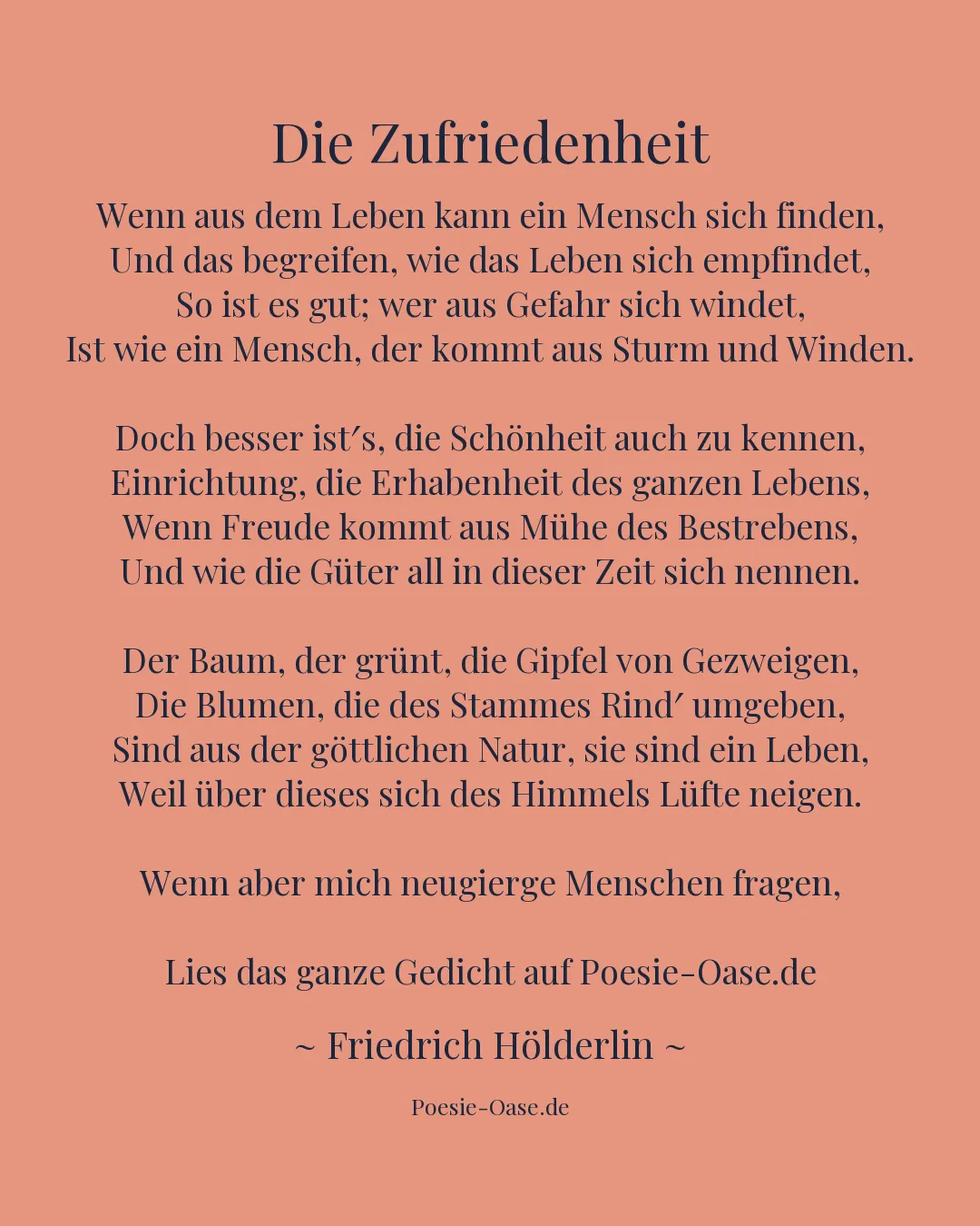 Illustration zu Die Zufriedenheit