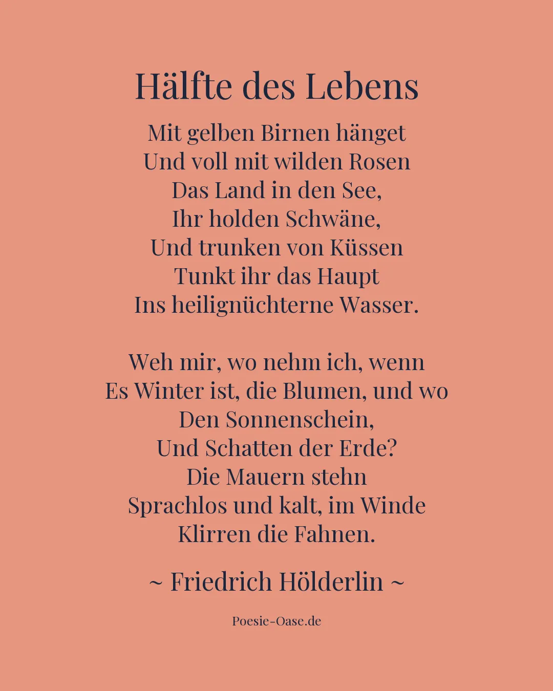 Illustration zu Hälfte des Lebens