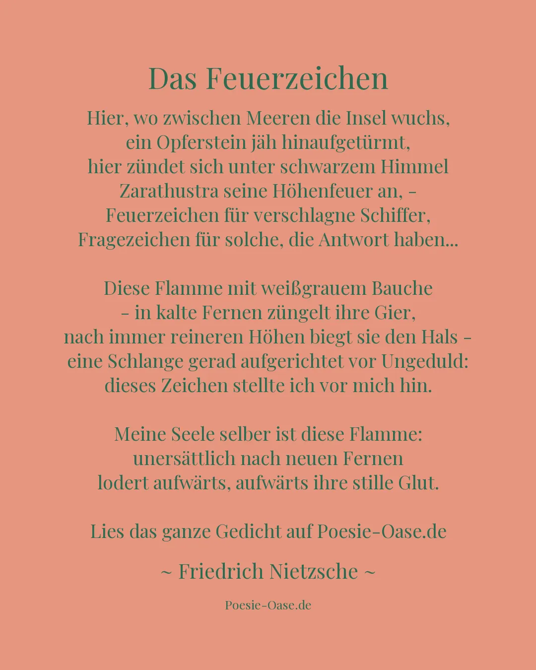 Illustration zu Das Feuerzeichen