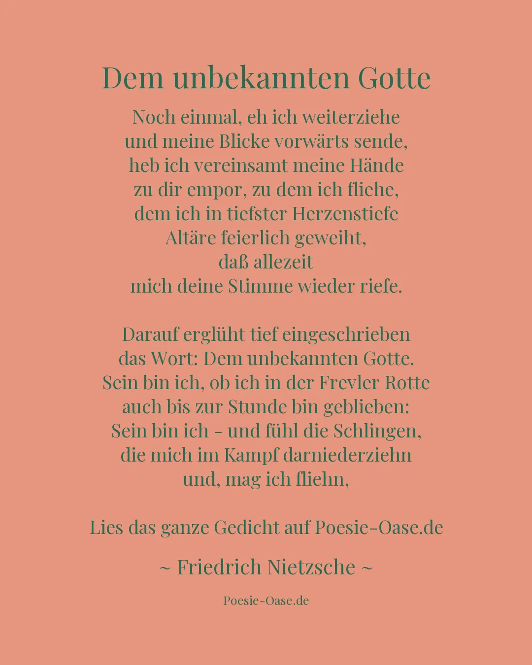 Illustration zu Dem unbekannten Gotte