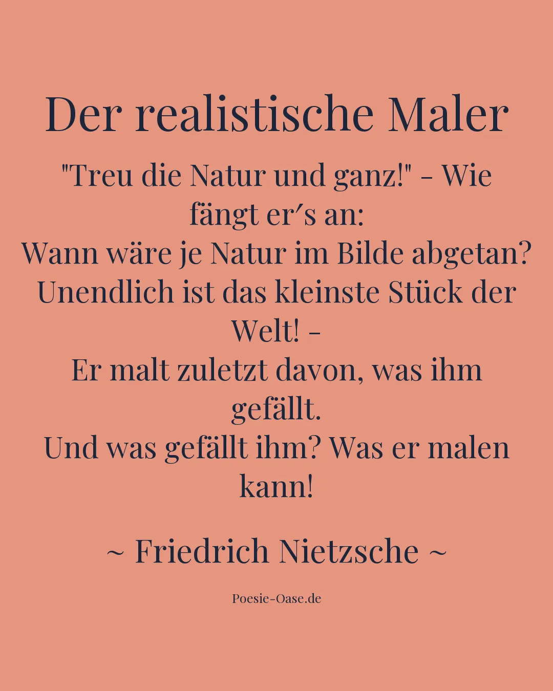 Illustration zu Der realistische Maler
