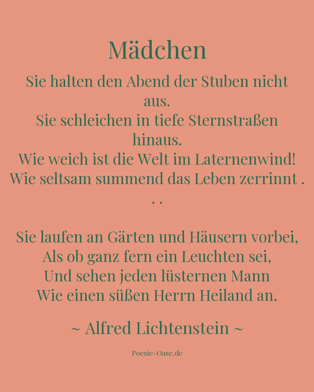 Illustration zu Mädchen