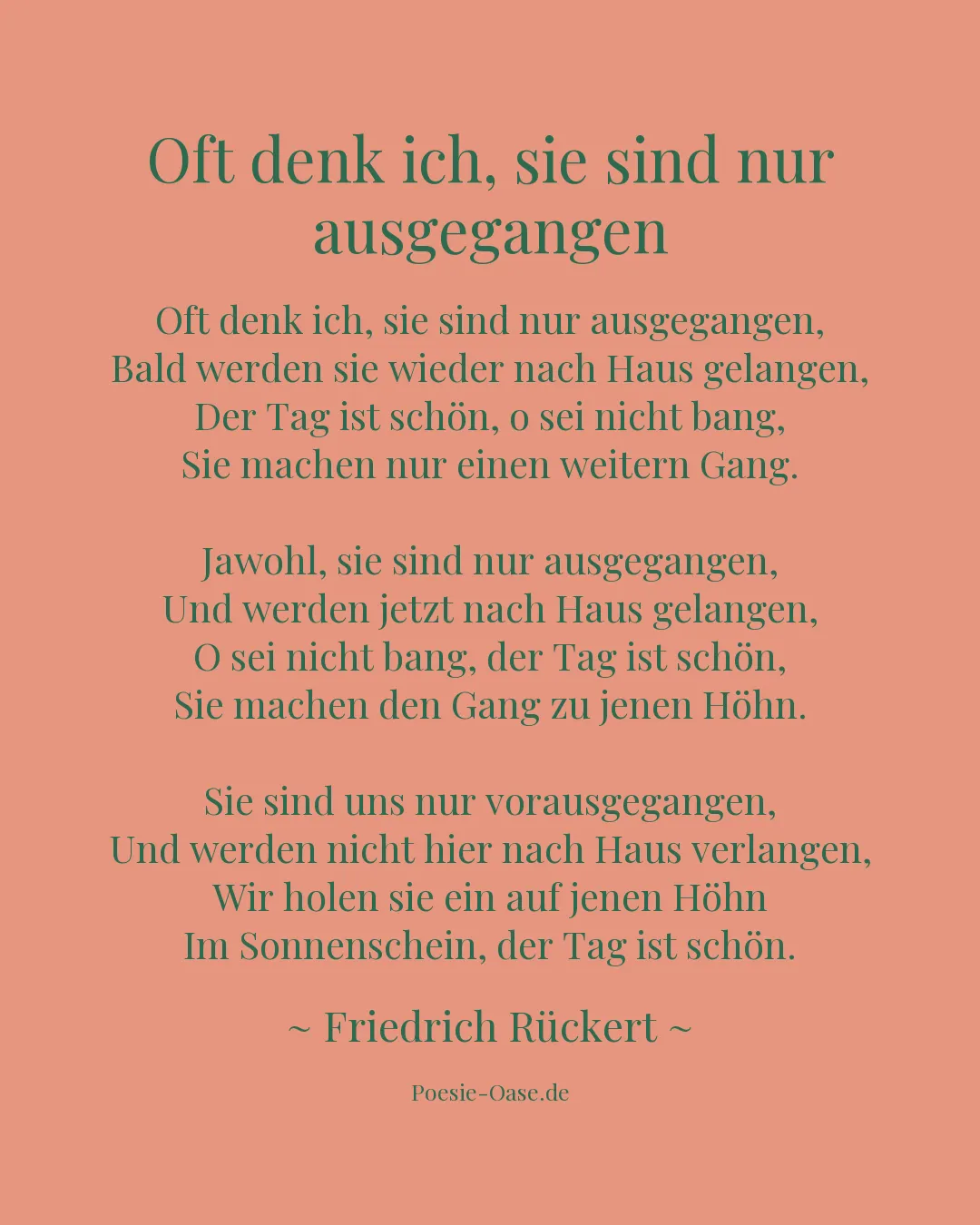 Illustration zu Oft denk ich, sie sind nur ausgegangen