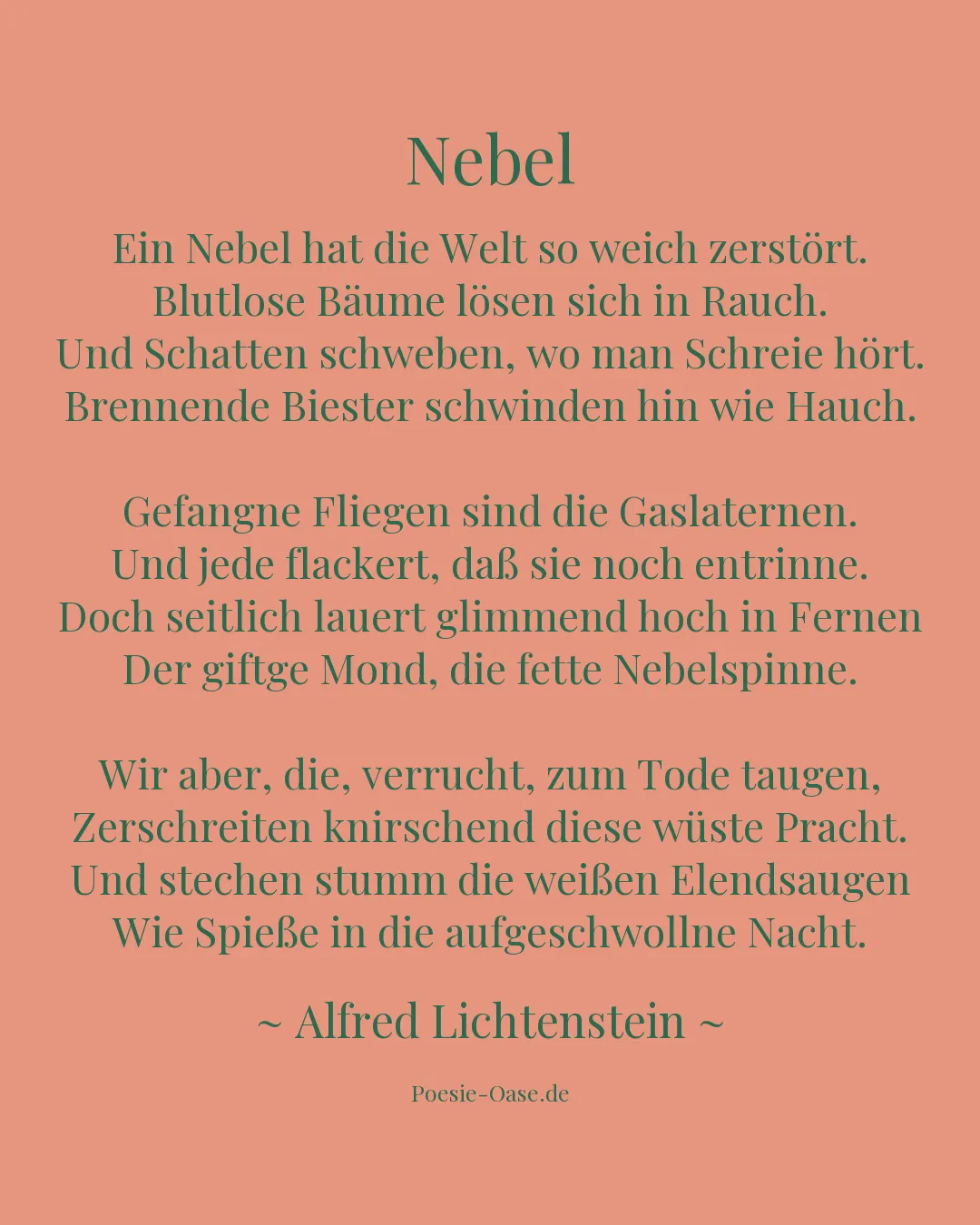 Illustration zu Nebel