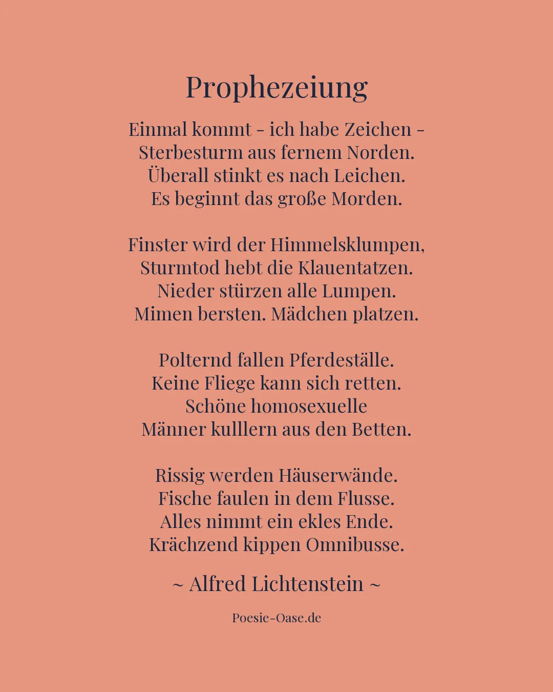 Illustration zu Prophezeiung