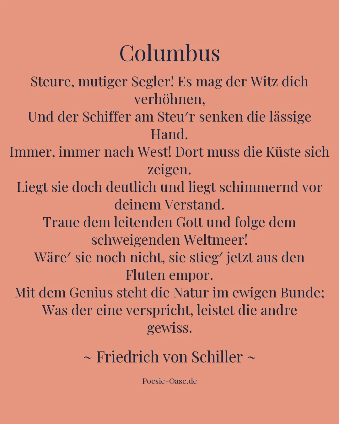 Illustration zu Columbus