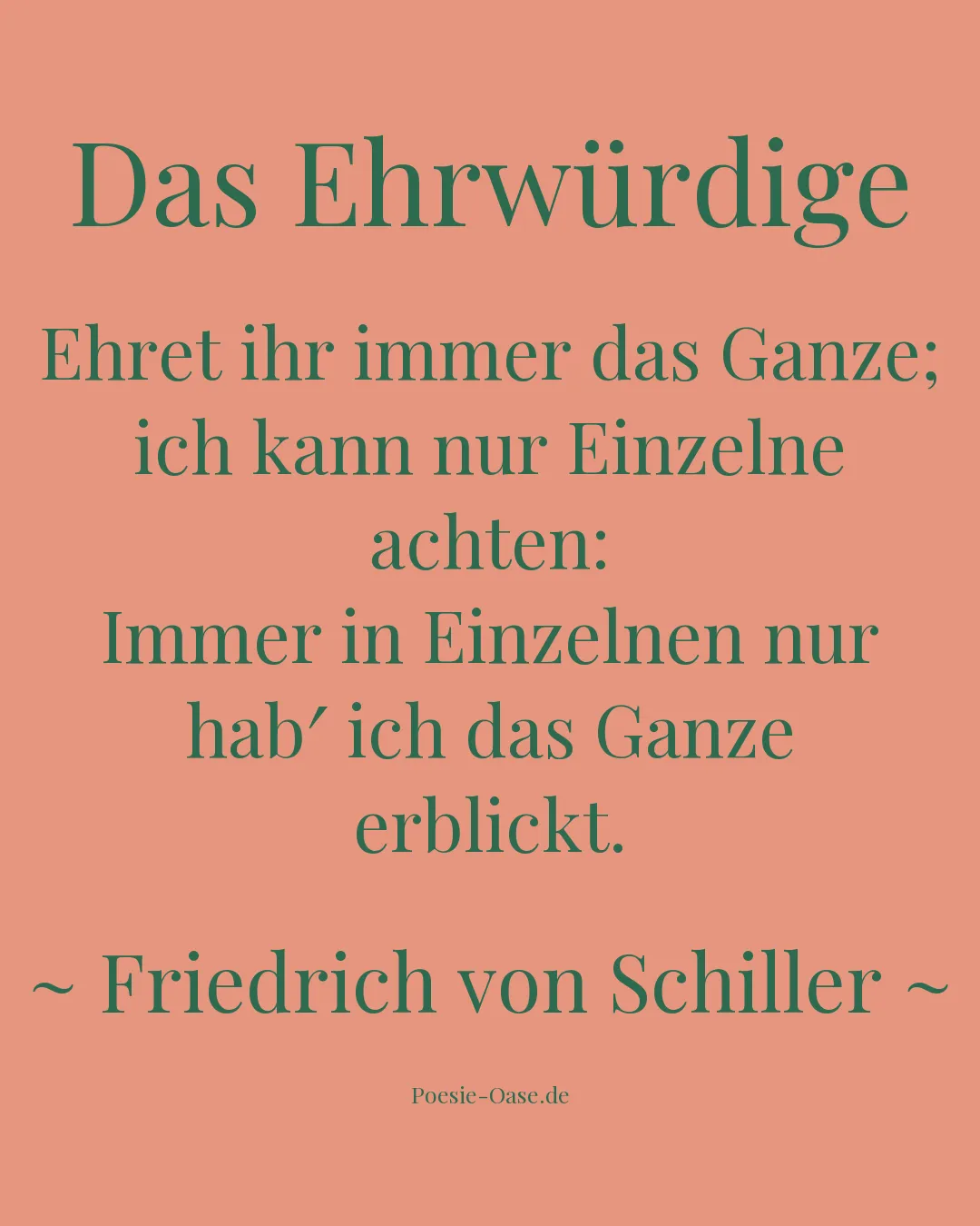 Illustration zu Das Ehrwürdige