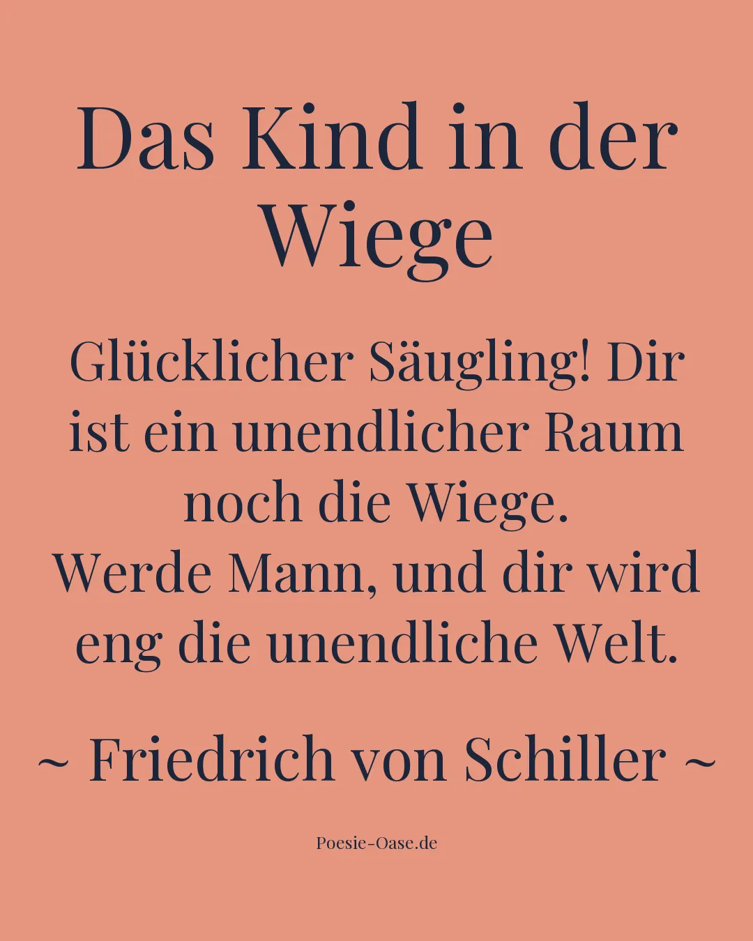 Illustration zu Das Kind in der Wiege