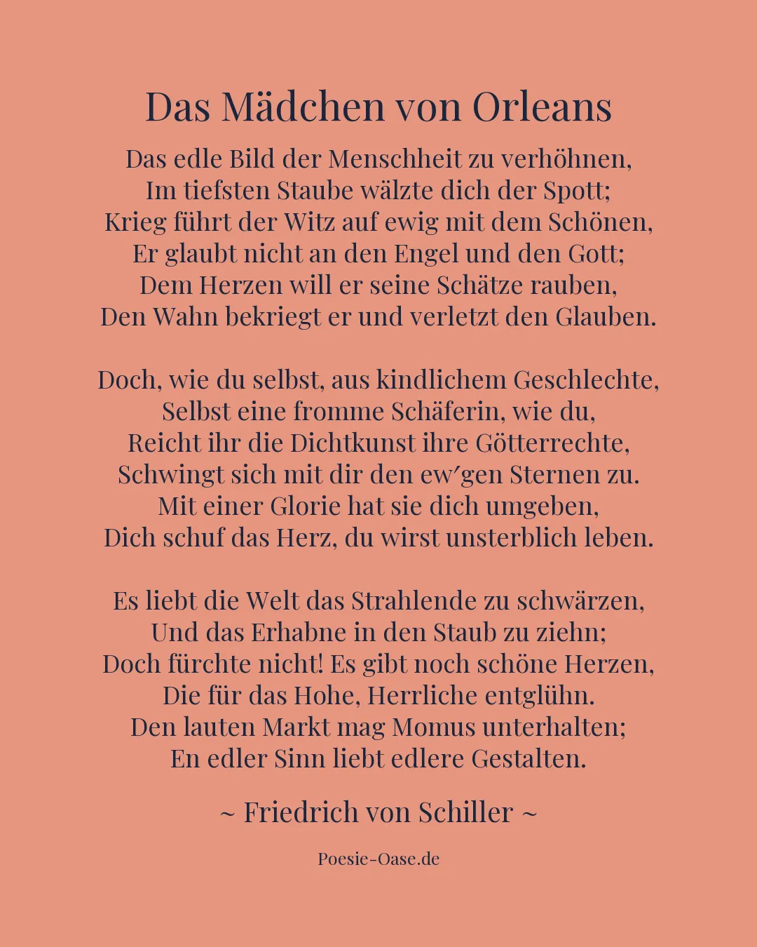 Illustration zu Das Mädchen von Orleans