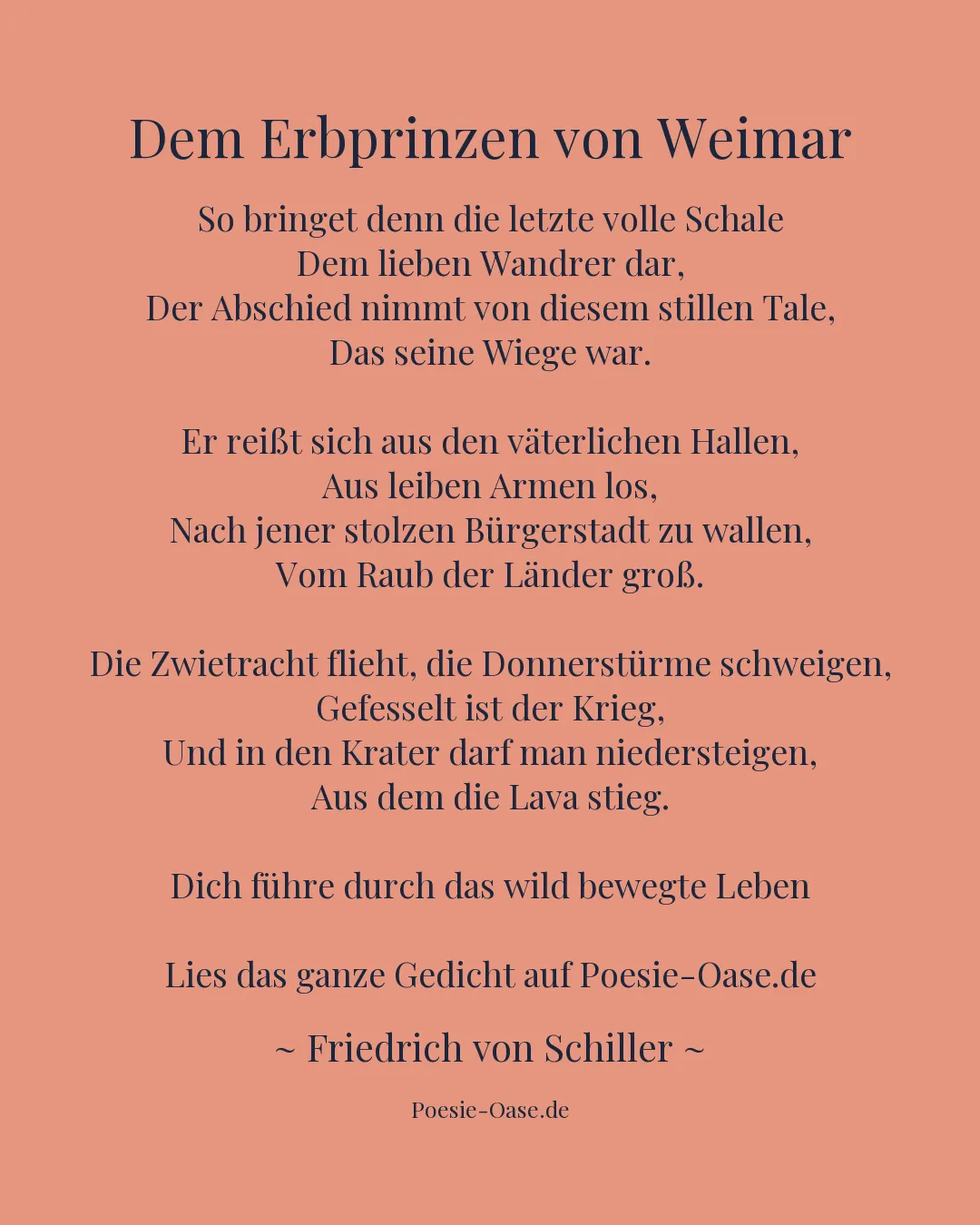 Illustration zu Dem Erbprinzen von Weimar