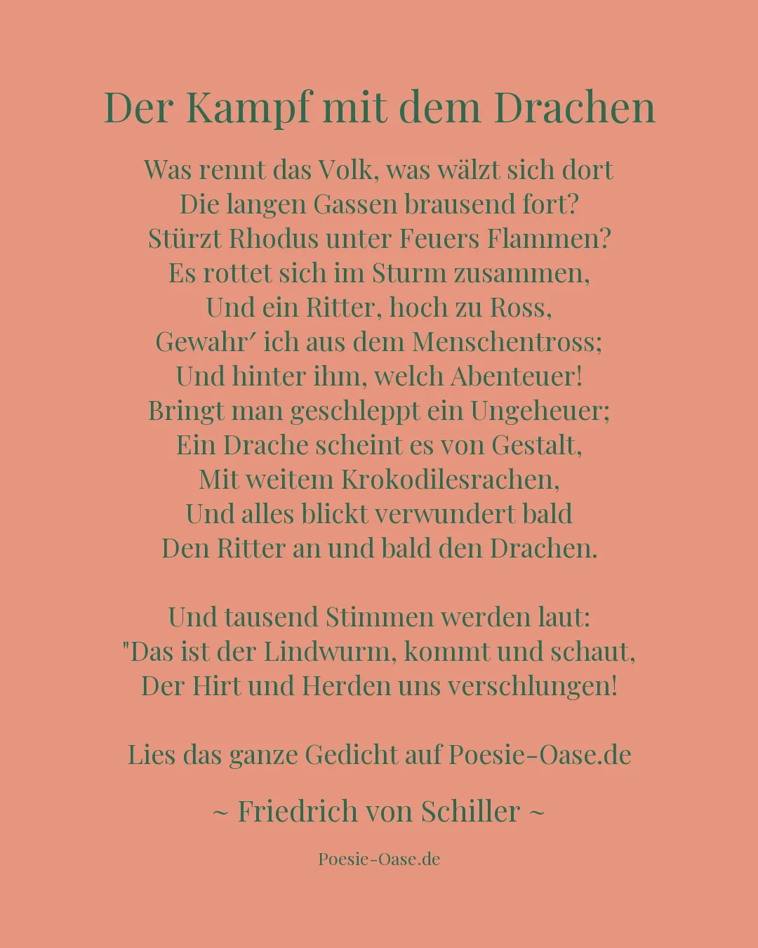 Illustration zu Der Kampf mit dem Drachen