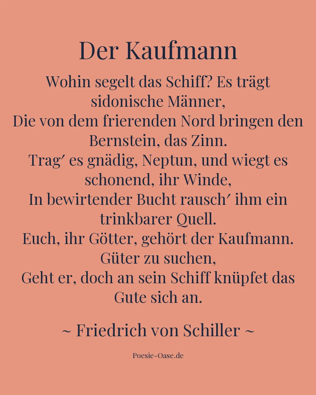 Illustration zu Der Kaufmann