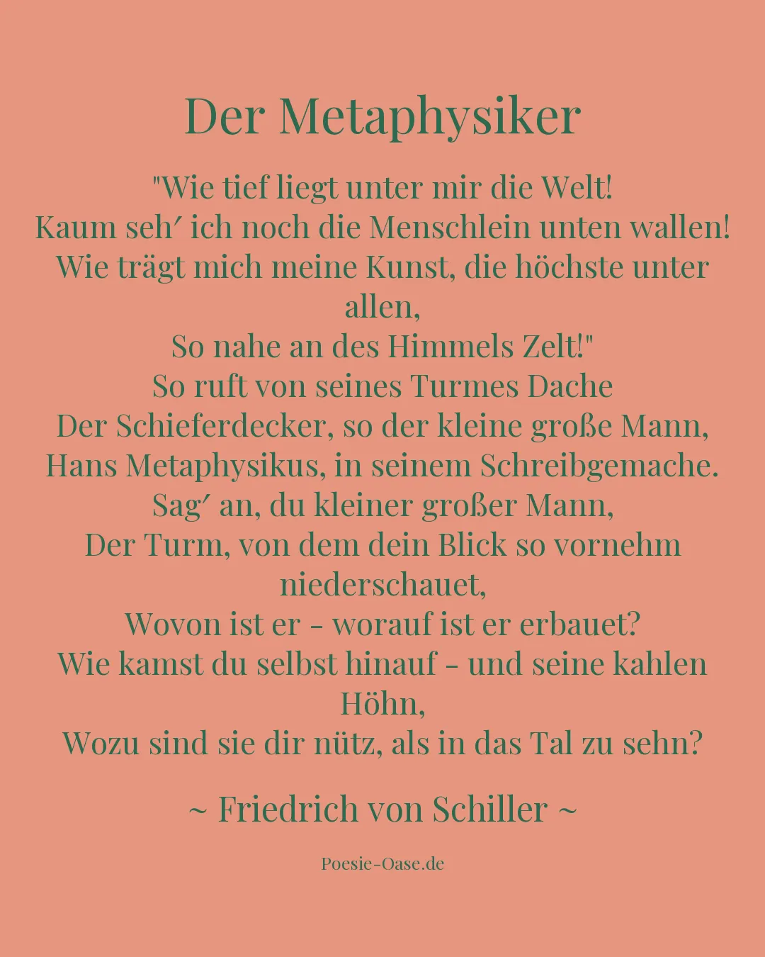 Illustration zu Der Metaphysiker