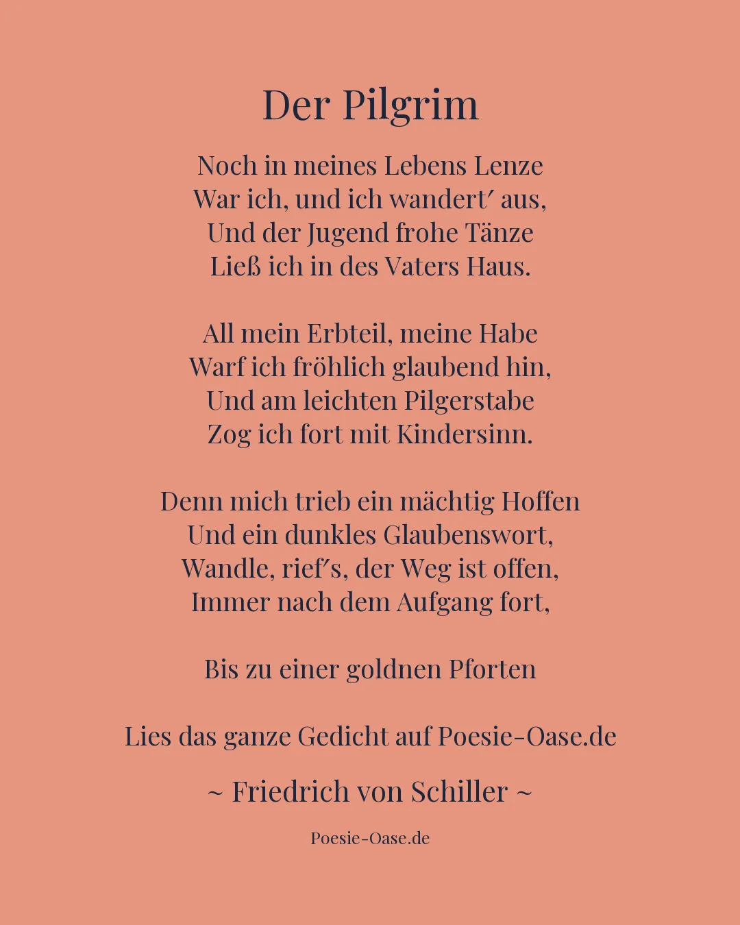 Illustration zu Der Pilgrim