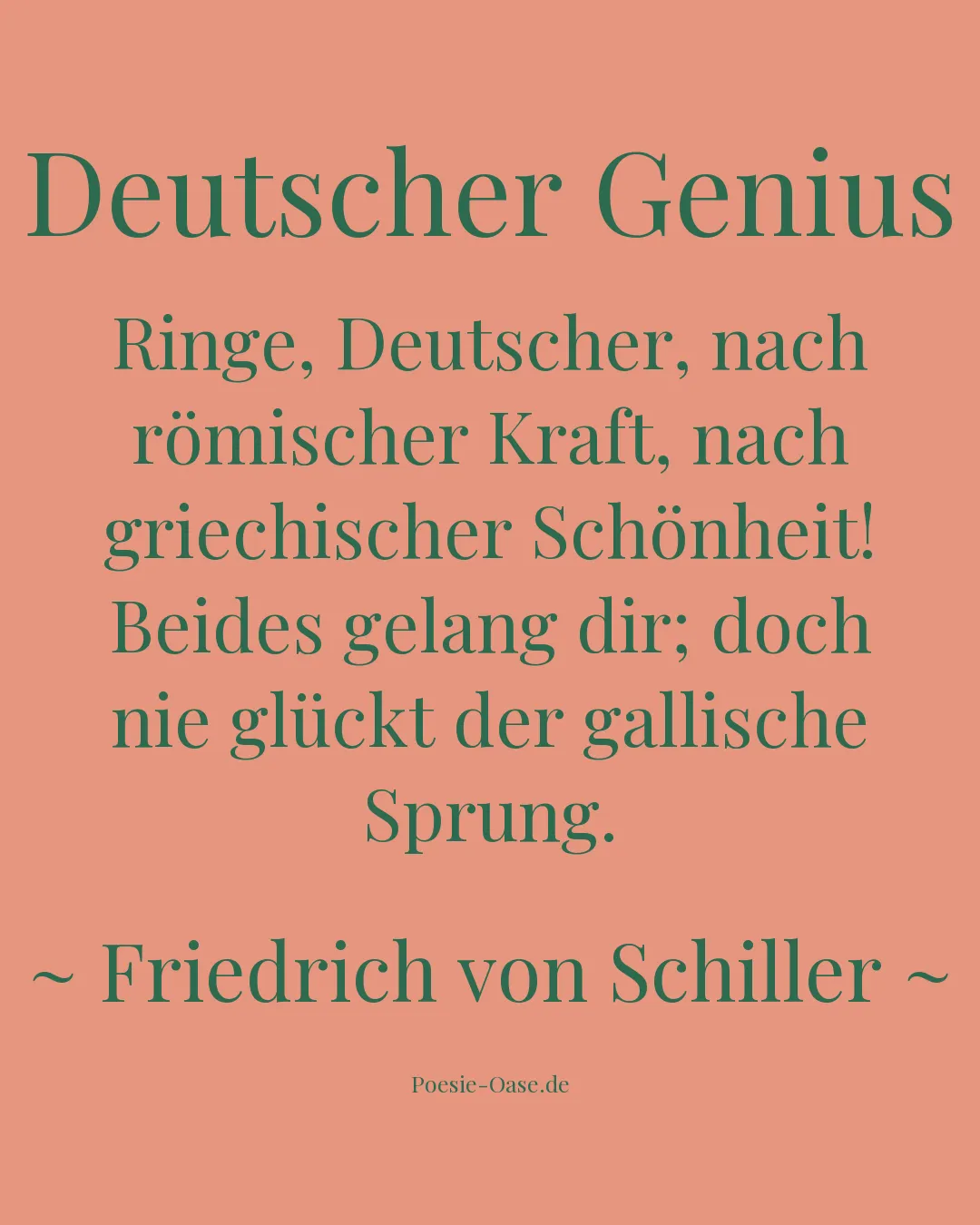 Illustration zu Deutscher Genius