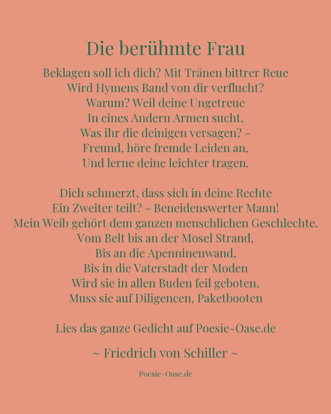 Illustration zu Die berühmte Frau