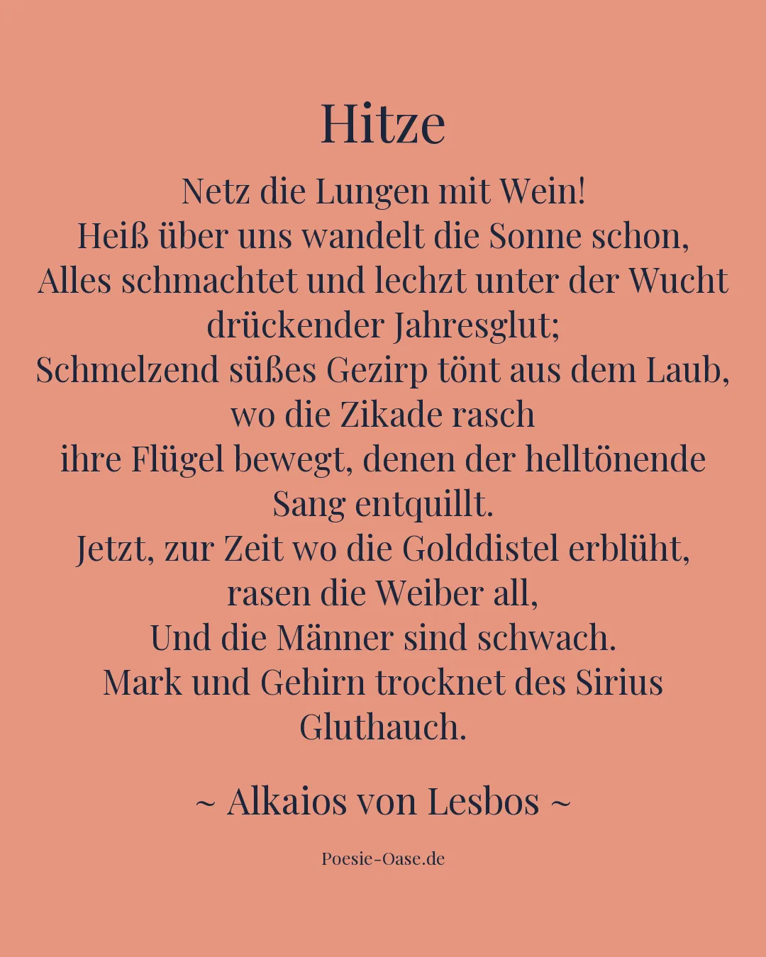 Illustration zu Hitze