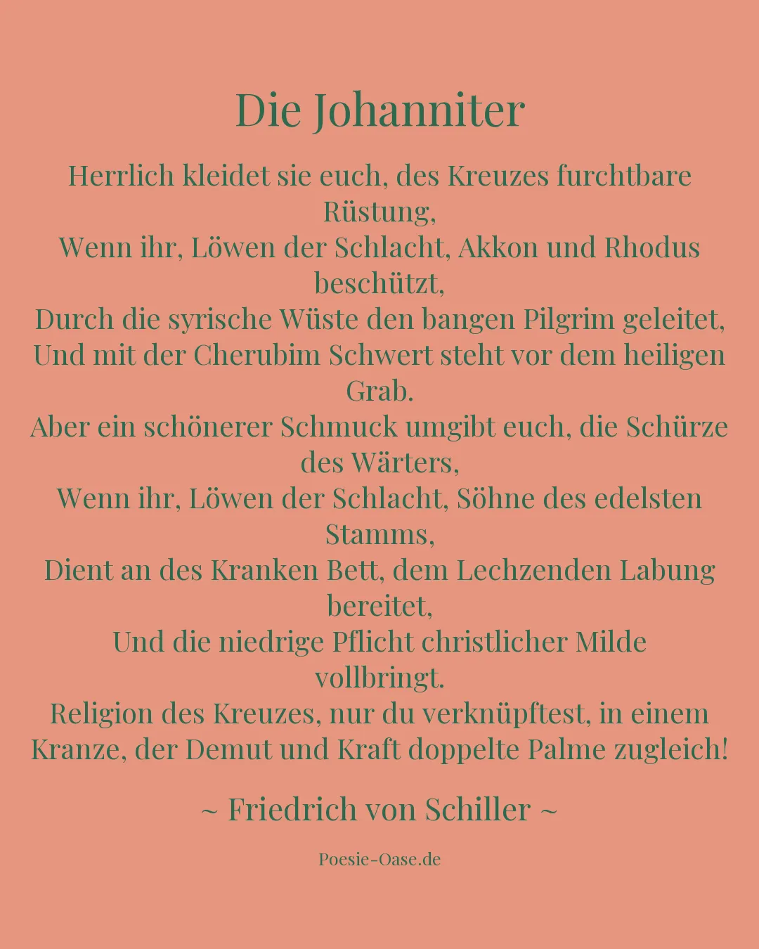 Illustration zu Die Johanniter