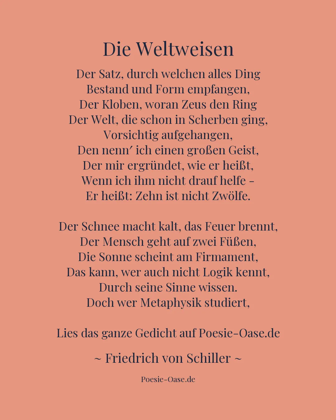 Illustration zu Die Weltweisen