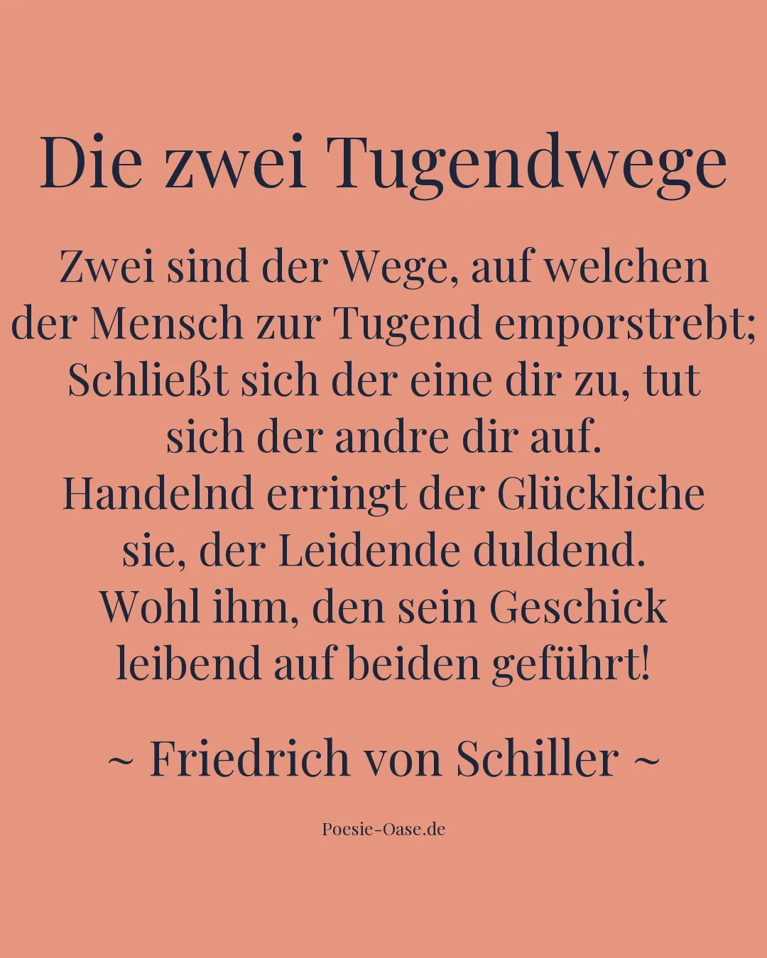 Illustration zu Die zwei Tugendwege