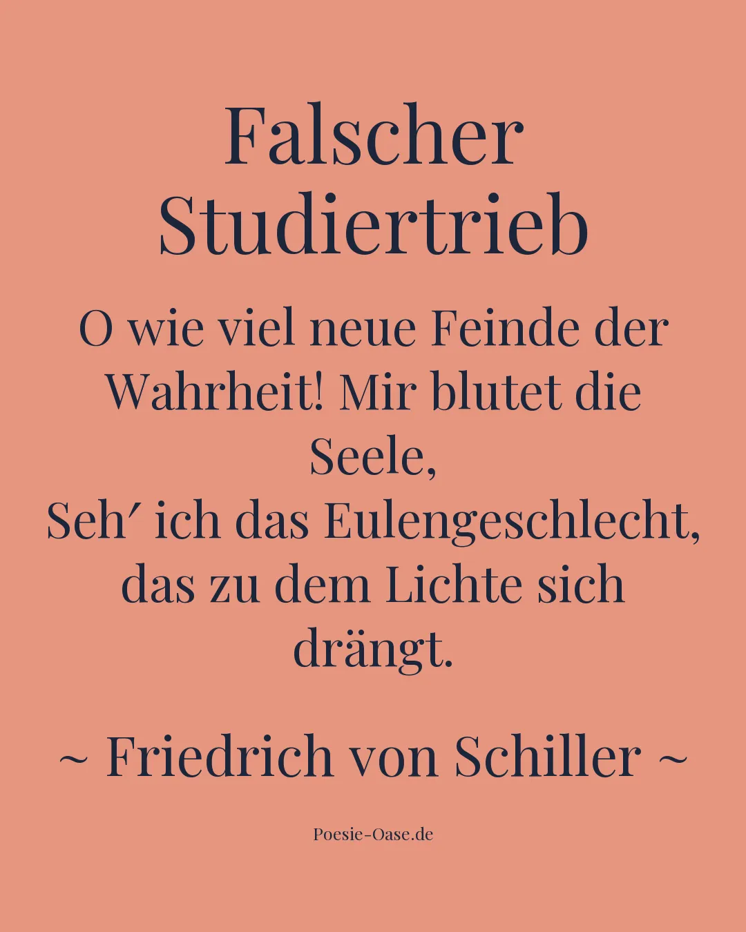 Illustration zu Falscher Studiertrieb