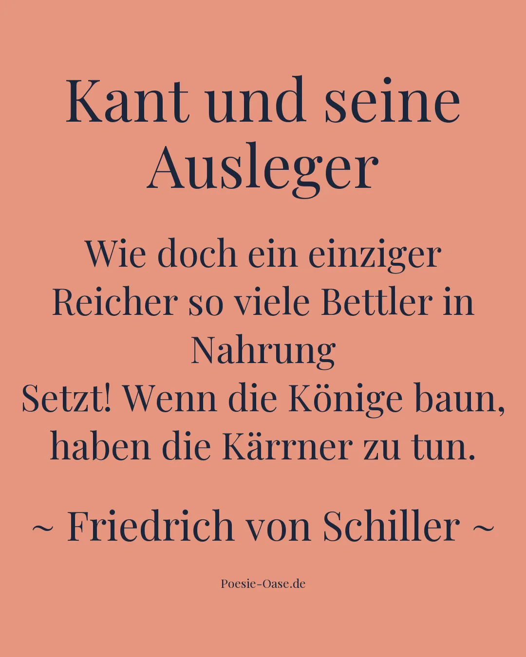Illustration zu Kant und seine Ausleger