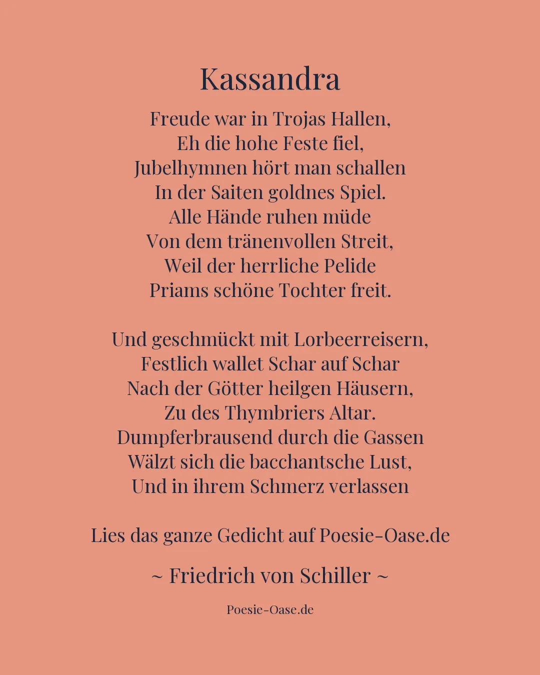 Illustration zu Kassandra
