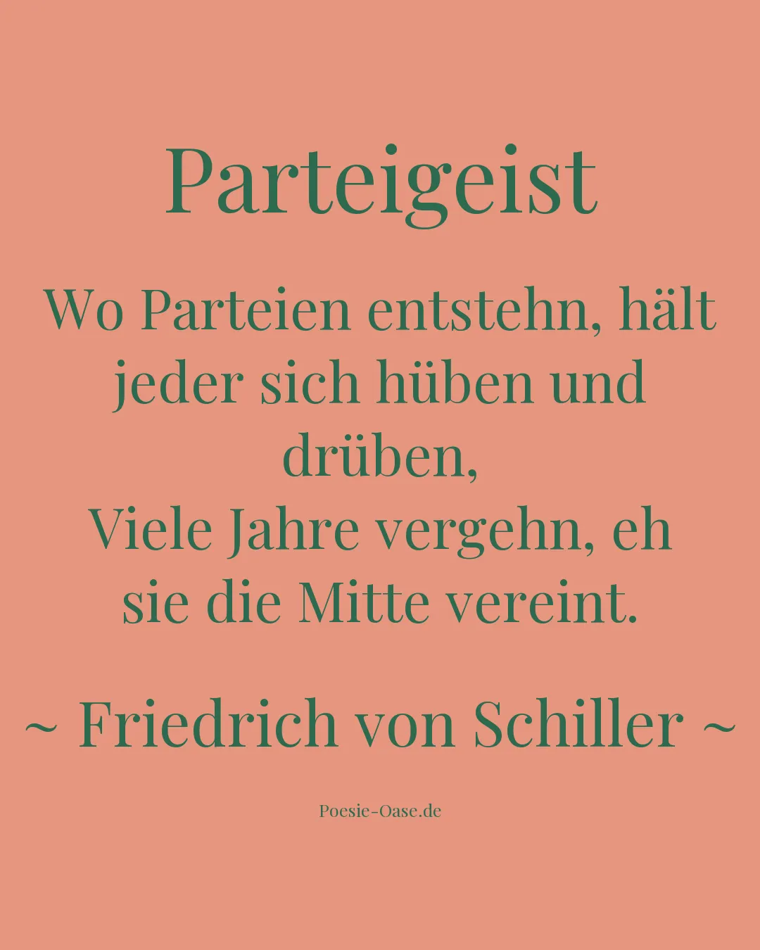 Illustration zu Parteigeist