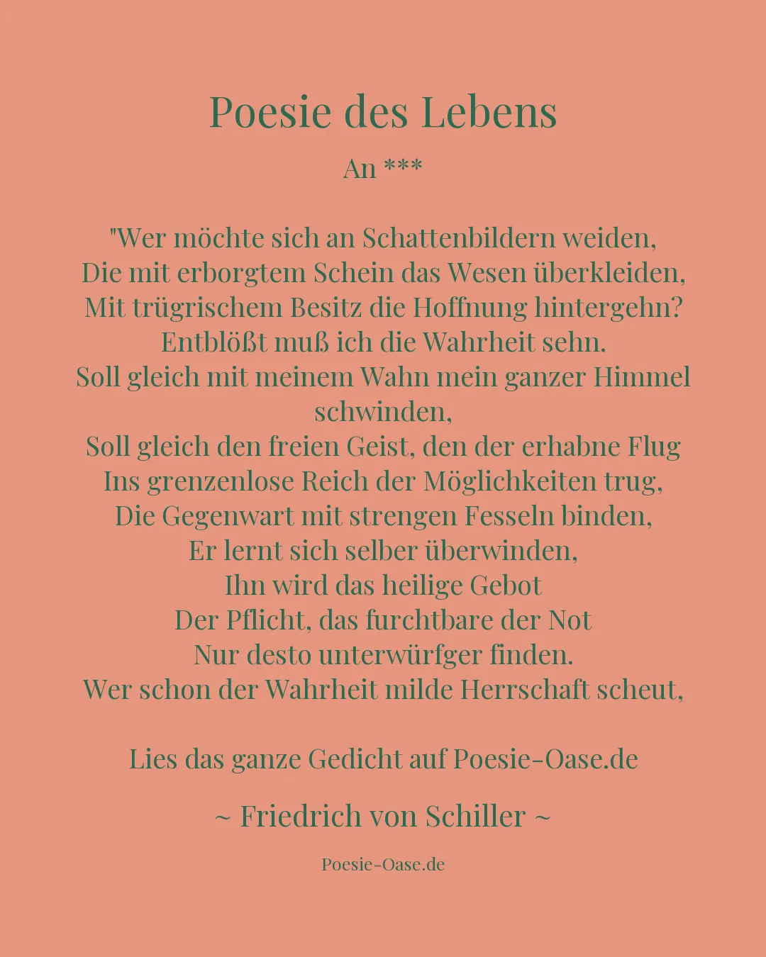 Illustration zu Poesie des Lebens