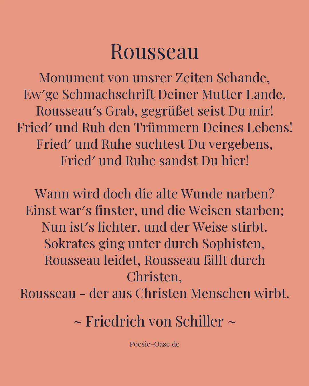 Illustration zu Rousseau
