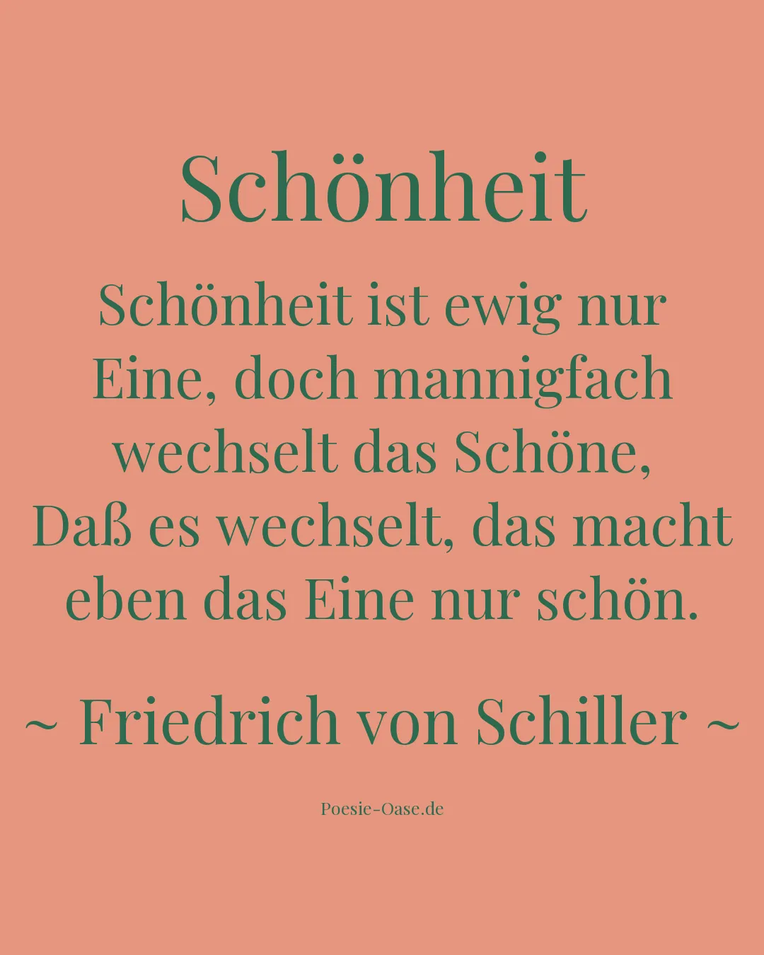 Illustration zu Schönheit