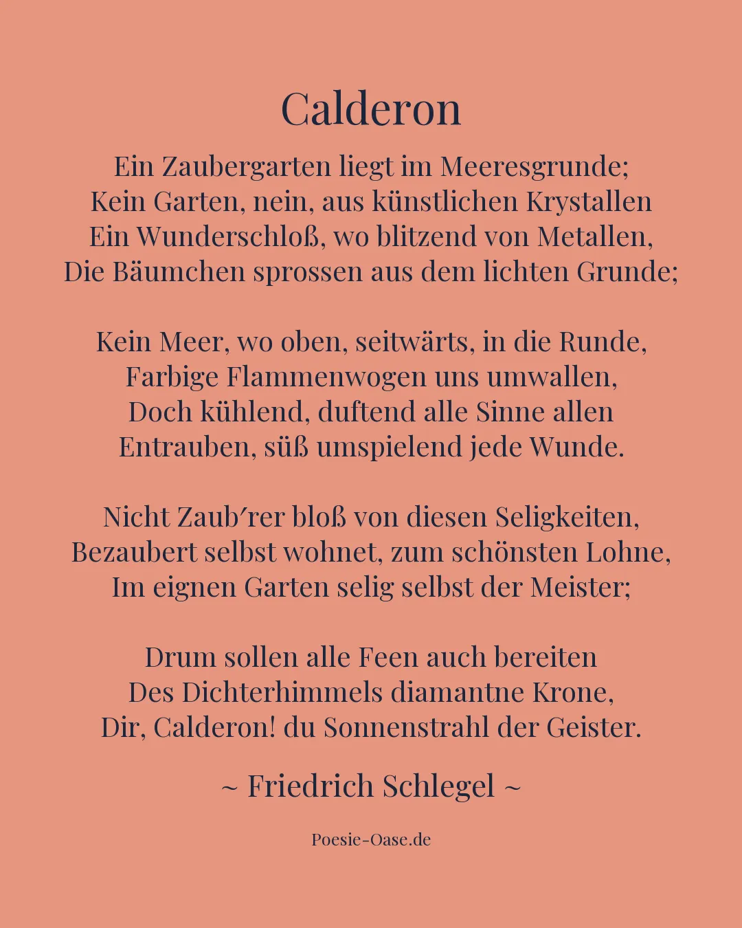 Illustration zu Calderon