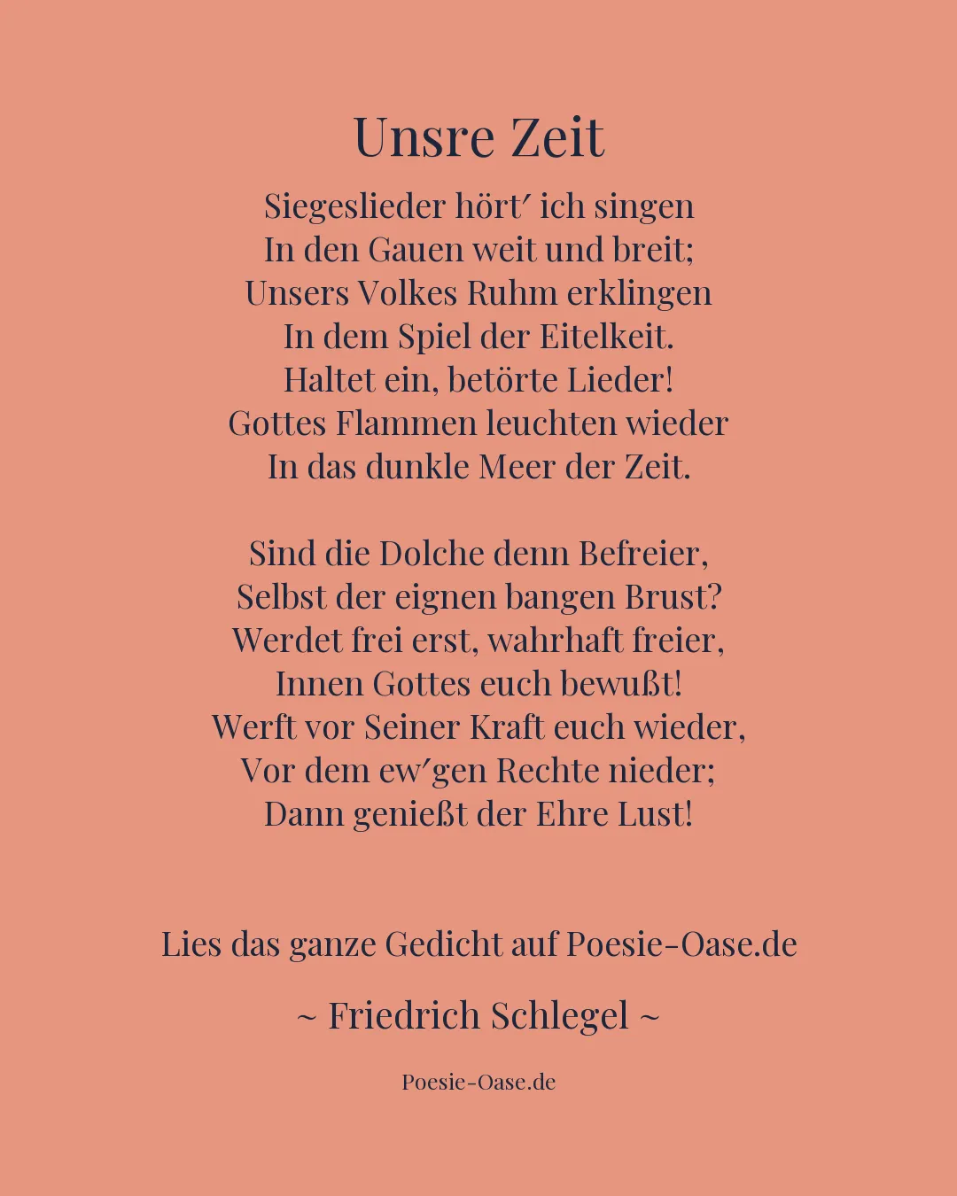 Illustration zu Unsre Zeit