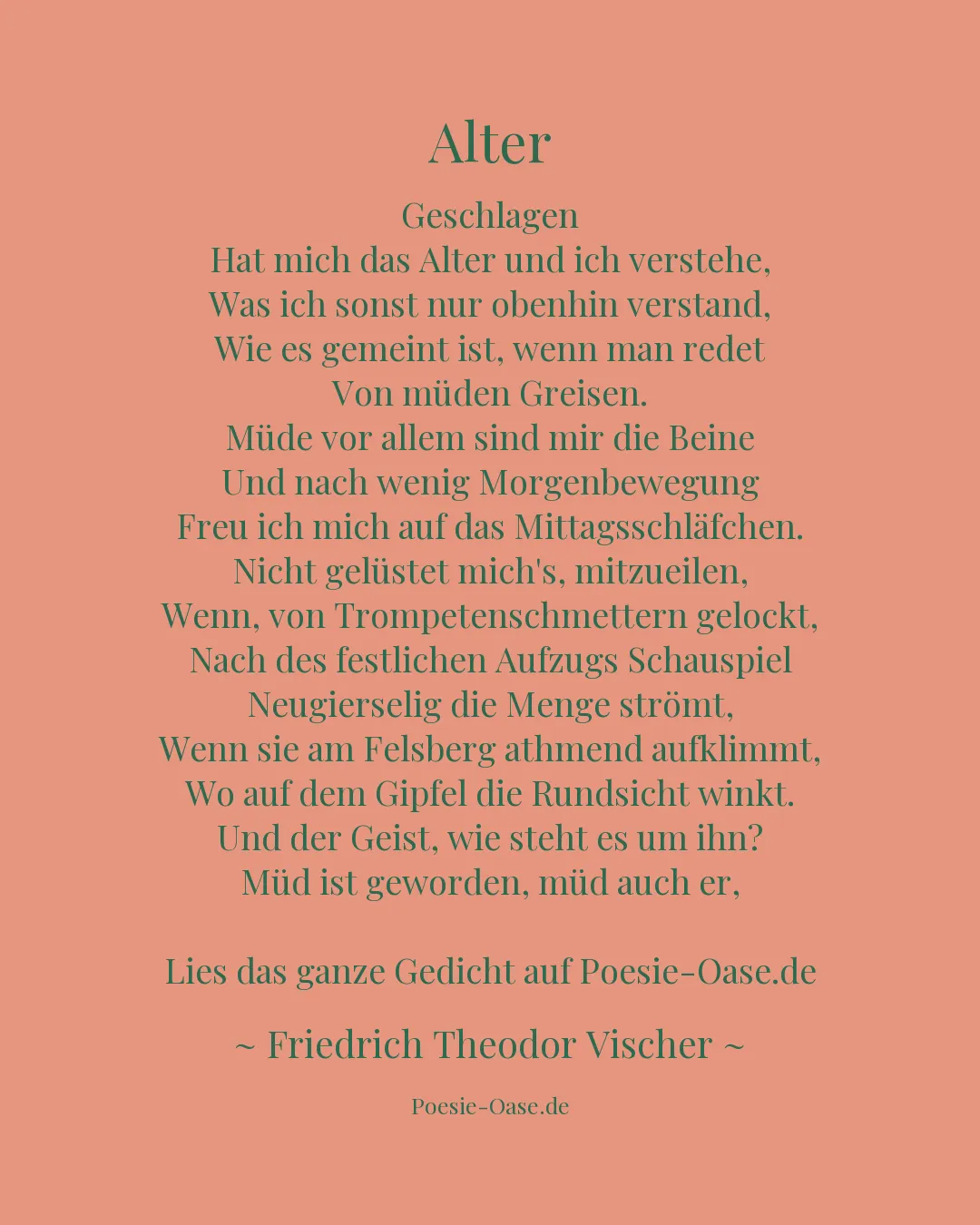 Illustration zu Alter