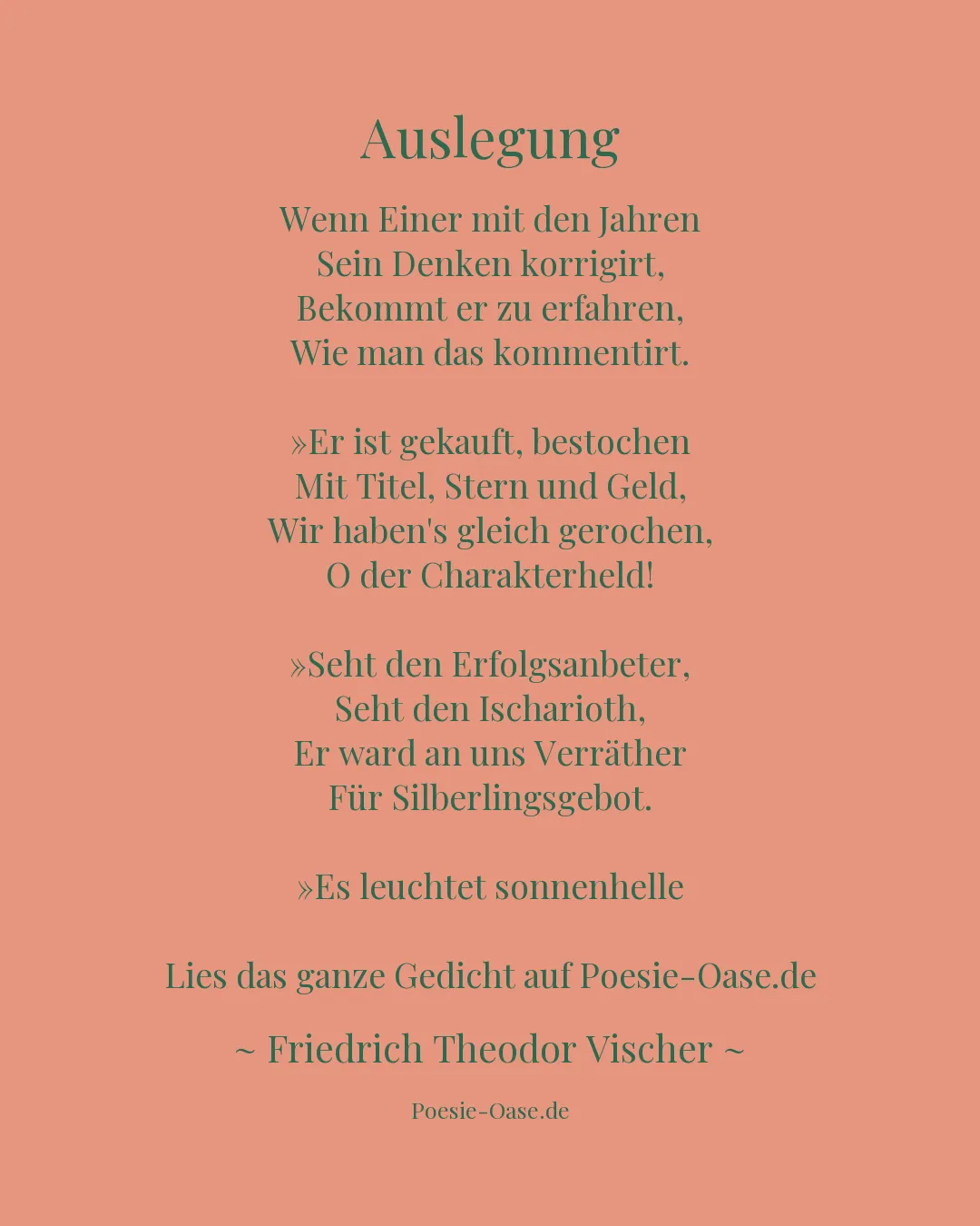 Illustration zu Auslegung
