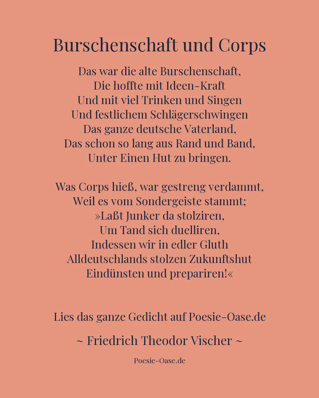 Illustration zu Burschenschaft und Corps