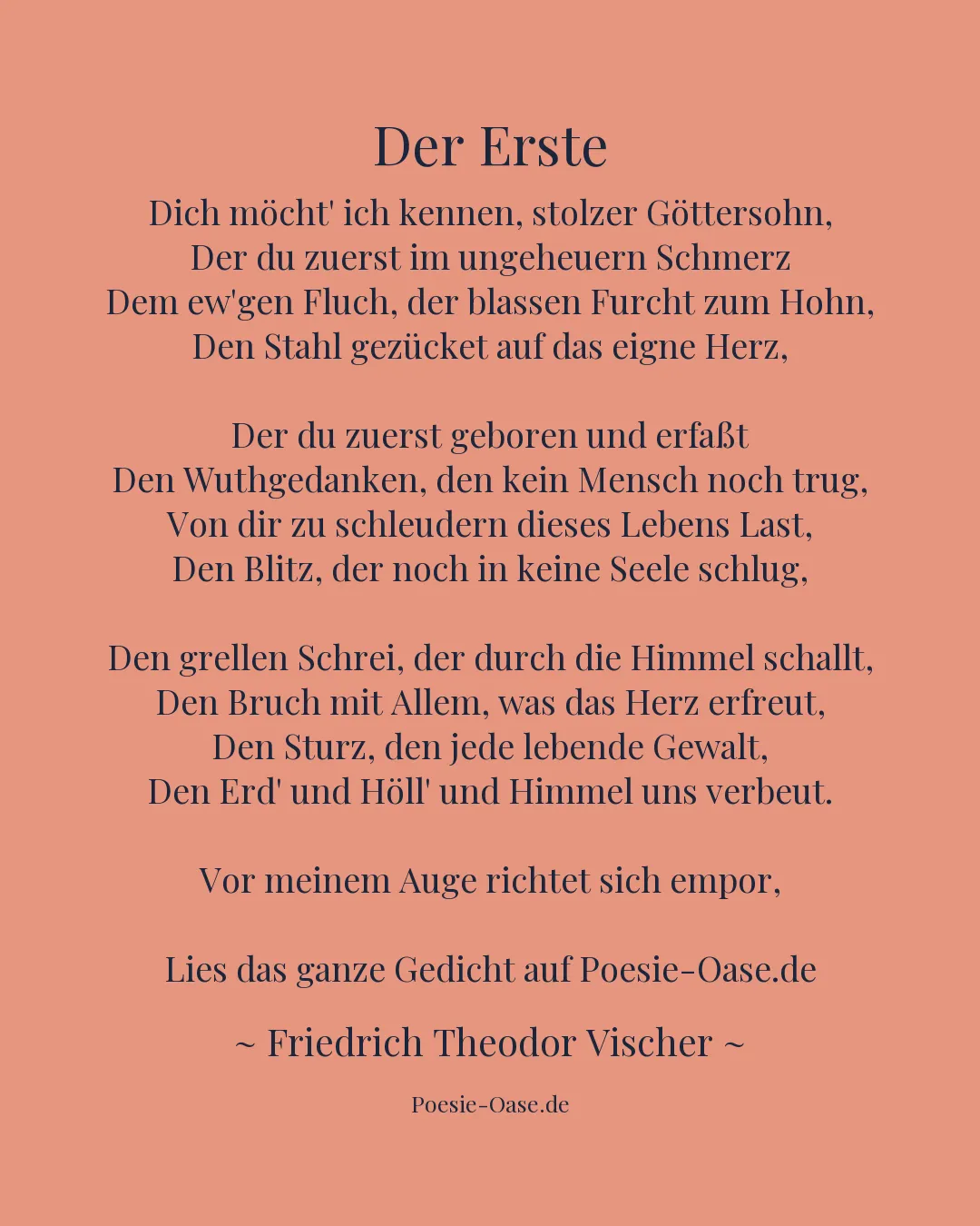 Illustration zu Der Erste