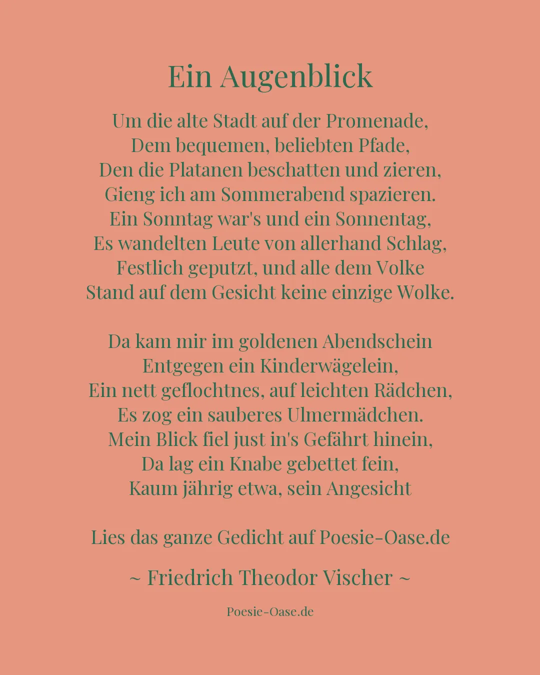 Illustration zu Ein Augenblick