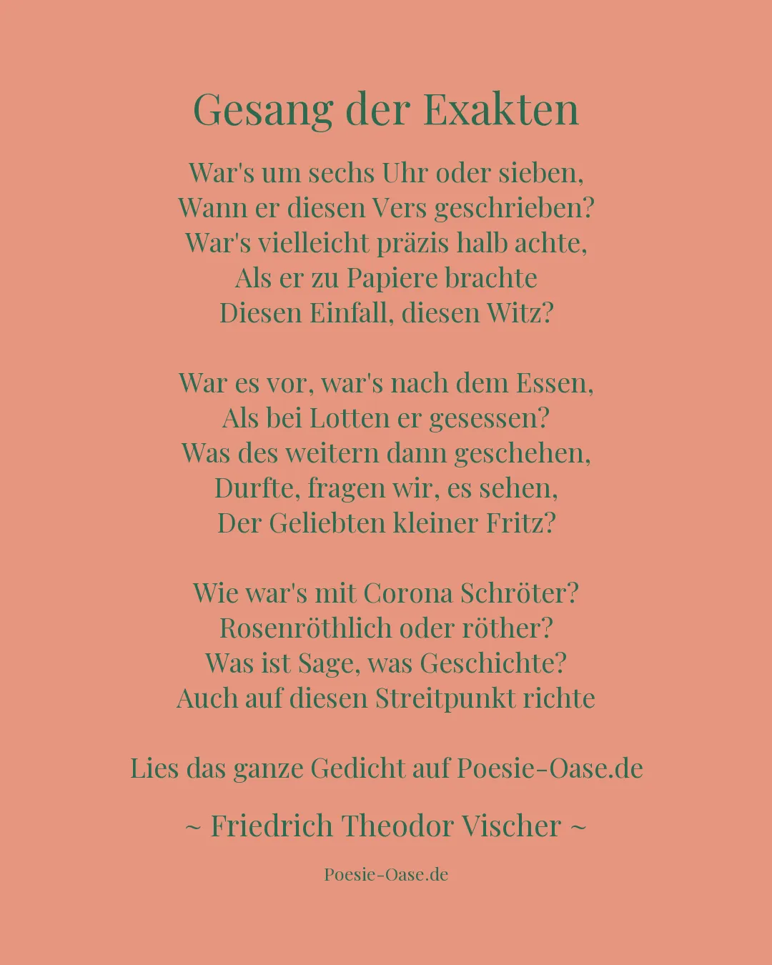 Illustration zu Gesang der Exakten