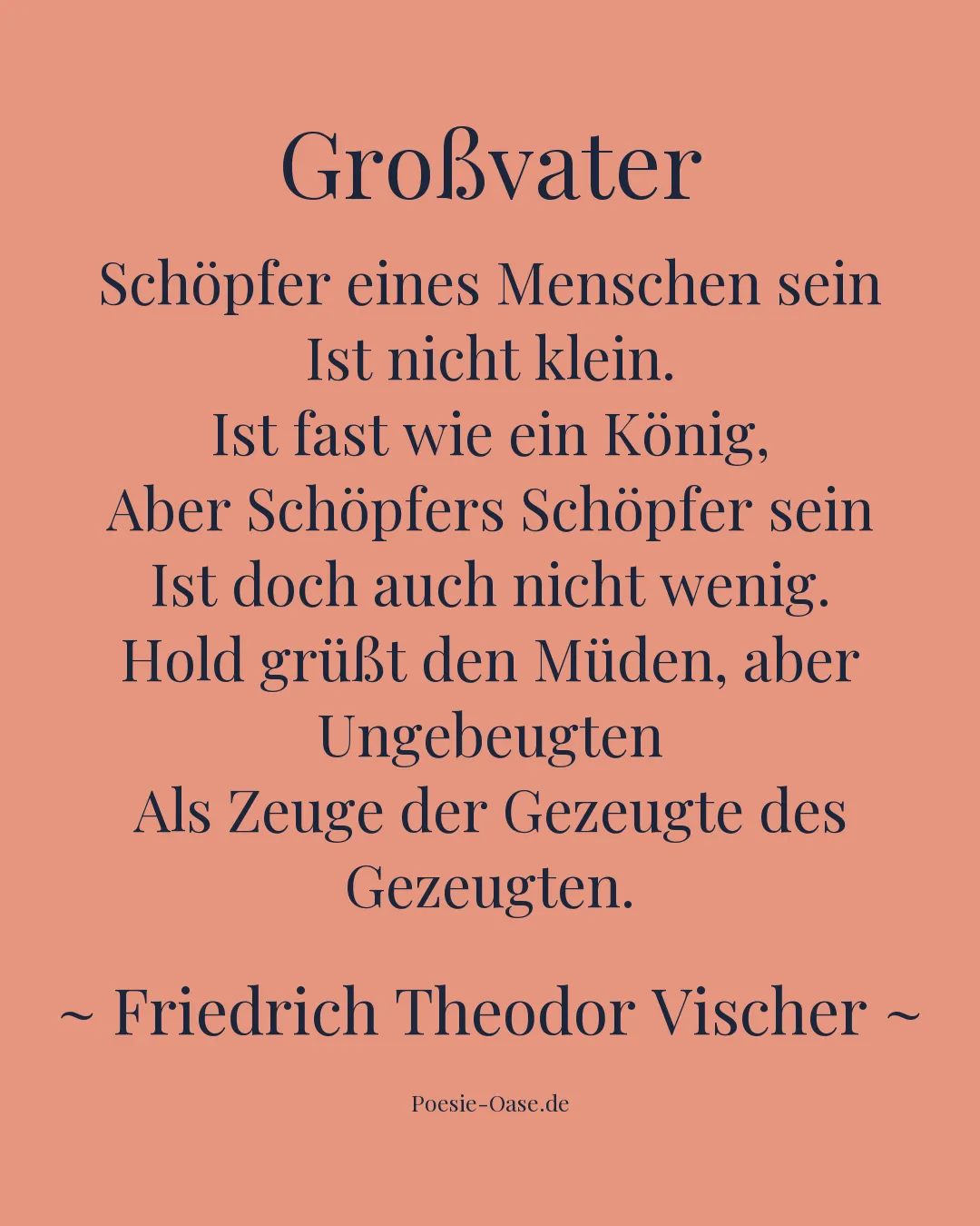 Illustration zu Großvater