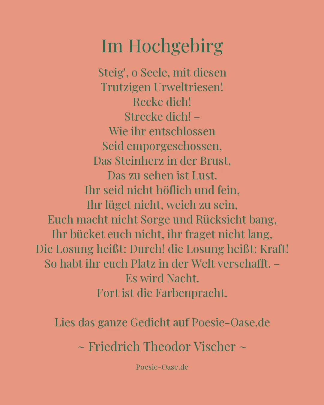 Illustration zu Im Hochgebirg