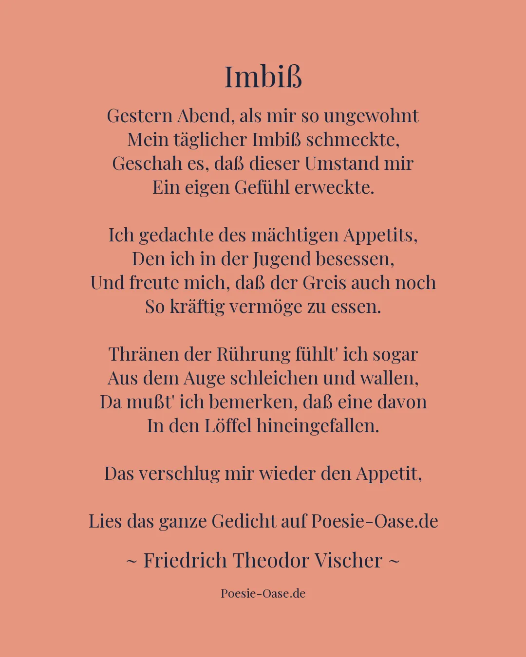 Illustration zu Imbiß