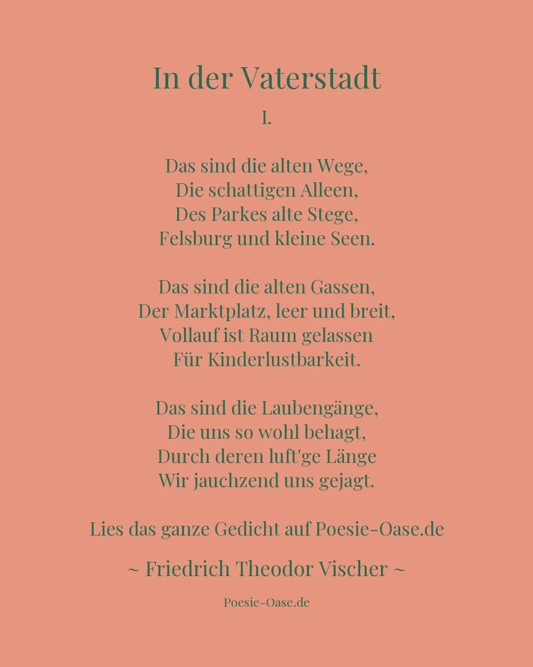 Illustration zu In der Vaterstadt